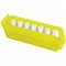 Akro-Mils Shelf Storage Bin, Plastic, Yellow, 4 in H, 2 3/4 in W, 11 5/8 in L 30110YELLO - alternate 2