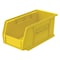 Akro-Mils Hang & Stack Storage Bin, Plastic, Yellow, 5 in H, 5 1/2 in W, 10 7/8 in L 30230YELLO - alternate 1