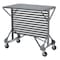 Akro-Mils Steel Mobile Bin Rail Floor Rack, 38 1/2 in D x 36 1/2 in H x 24 in W, Gray 30-812 - alternate 1