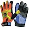 Impacto Anti-Vibration Gloves, M, Black/ Orange, PR BGHIVISM - alternate 1