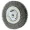 Weiler Crimped Wire Wheel Wire Brush, Arbor, 6" 93122 - alternate 1