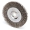Weiler Crimped Wire Wheel Wire Brush, Threaded Arbor 93118 - alternate 1