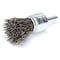 Weiler Crimped Wire End Wire Brush, Steel, 3/4" 93126 - alternate 1