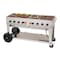 Crown Verity 8-Burner Gas 129000 BtuH Grill MCB-60 - alternate 2