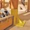 Guardian Guardrail Post Stair Mount, Yellow, Welded Steel, 6 in Length 61140 - alternate 2