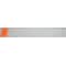 Checkers Warning Whip, White Whip, Orange Flag, Fiberglass Whip, Plastic Coated Nylon Mesh Flag FSRR7W-HB - alternate 2