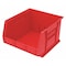 Akro-Mils Hang & Stack Storage Bin, Plastic, Red, 11 in H, 16 1/2 in W, 18 in L 30270RED - alternate 1