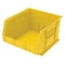 Akro-Mils Hang & Stack Storage Bin, Plastic, Yellow, 11 in H, 16 1/2 in W, 18 in L 30270YELLO - alternate 1