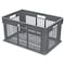 Akro-Mils Vented & Stackable Straight Wall Storage Container, 20 gal, 23-3/4 in L x 15-3/4 in W x 12-1/4 in H 37612GREY - alternate 1