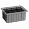 Akro-Mils Industrial Grade Polymer, Divider Box, Gray, 10 7/8 in L, 5 in H 33105GRAY - alternate 3