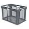 Akro-Mils Vented & Stackable Straight Wall Storage Container, 26.6 gal, Gray, Industrial Grade Polymer 37616GREY - alternate 1
