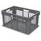 Akro-Mils Vented & Stackable Straight Wall Storage Container, 20 gal, 23-3/4 in L x 15-3/4 in W x 12-1/4 in H 37672GREY - alternate 1