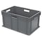 Akro-Mils Solid & Stackable Straight Wall Storage Container, 20 gal, 23-3/4 in L x 15-3/4 in W x 12-1/4 in H 37682GREY - alternate 1