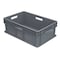 Akro-Mils Solid & Stackable Straight Wall Storage Container, 13.3 gal, 23-3/4 in L x 15-3/4 in W x 8-1/4 in H 37688GREY - alternate 1