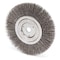 Weiler Crimped Wire Wheel Wire Brush, Arbor, 7" 93490 - alternate 1