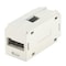 Panduit Coupler, 1P, 0.71in H, 1.36in L, USB 2.0/1.1 CMUSBAAEI - alternate 1