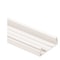 Panduit Cover Plate Raceway, T-45 Series, 1 Channel, 2.38 in W, 0.73 in H, 8 ft L, Off White T45BIW8 - alternate 1