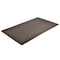 Notrax Antifatigue Mat, 60 ft. L x 3 ft. W, 3/8" Thickness, Closed Cell PVC Foam, Corrugated, Black 410R0336BL - alternate 3