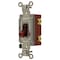 Hubbell Wiring Device-Kellems Pilot Lit Wall Swtch, 1-Pole, 120/277V, 20A HBL1221PL - alternate 1