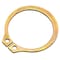 Rotor Clip External Retaining Ring, Steel, Zinc Yellow Finish, 100 PK SH-50ST ZD - alternate 1