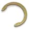 Zoro Select External Retaining Ring, Steel, Zinc Yellow Finish, 100 PK C-21ST ZD - alternate 1