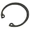 Zoro Select Internal Retaining Ring, Steel, Black Phosphate Finish, 80 mm Bore Dia. DHO-80ST PA - alternate 1