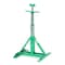 Greenlee Telescoping Reel Stand, Adjustable, 28 In Max Height, Load Capacity 2,500 lb, Green, Steel 687 - alternate 4