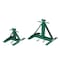 Greenlee Telescoping Reel Stand, Adjustable, 28 In Max Height, Load Capacity 2,500 lb, Green, Steel 687 - alternate 3