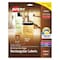Avery Dennison Label, 2x3, Glossy, Clear, PK80 22822 - alternate 1
