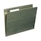 Zoro Select Hanging File Folder, Green, PK25 64035 - alternate 1