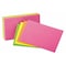 Oxford Index Card, 3x5", Assorted, Glow, PK100 40279 - alternate 1