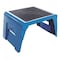Cramer Folding Step Stool, 1Up, Blue, 1 Steps, Plastic, Blue 50051PK-63 - alternate 1