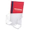 Deflecto Brochure Holder, 6x3x7, Clear 74901 - alternate 1