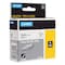 Dymo Rhino Heat Shrink Tubes Industrial Label Tape, 0.5" x 5 ft, White/Black Print 18055 - alternate 1