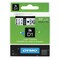 Dymo Label Tape, 3/8" x 23 ft., Black/White 41913 - alternate 1