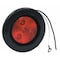 Buyers Products 2.5" Red Round Clearance/Marker Light Kit w/ 4 LEDs (PL-10 Connection, Includes Grommet & Plug) 5622514 - alternate 1