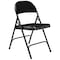National Public Seating Folding Chair, Steel, Black, PK4 510 - alternate 1