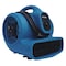 Xpower Air Mover W/ Power Outlets for Daisy Chain, 1/4 HP, 1600 CFM, 3 Amps, 4 Positions, 3 Speeds X-400A - alternate 1