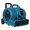 Xpower Air Mover W/ Telescopic Handle, Wheels, Carpet Clamp, 1/2 HP, 2800 CFM, 5 Amps, 3 Positions, 3 Speeds P-630HC - alternate 1