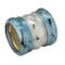 Raco EMT Coupling, 2 in, Compression, Steel, Zinc Plated, Blue; Gray 2928RT - alternate 1