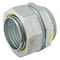 Raco Conduit Fitting Connector, 1-1/2 in, Liquid-Tight, Steel, Electro Zinc Plated, Gray 3516 - alternate 1