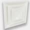 American Louver 8 in Square 3 Cone Diffuser, White STR-C-8W - alternate 3