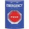 Safety Technology International Emergency Push Button, Blue, Red Button SS2409EM-EN - alternate 1