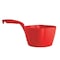 Vikan Large Hand Scoop, Red, 13" L, 8-1/4" W 56824 - alternate 3