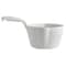 Vikan Large Hand Scoop, White, 13" L, 8-1/4" W 56825 - alternate 3