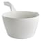 Vikan Large Hand Scoop, White, 13" L, 8-1/4" W 56825 - alternate 1