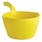 Vikan Large Hand Scoop, Yellow, 13" L, 8-1/4" W 56826 - alternate 1