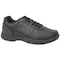 Genuine Grip Women's Athletic Shoe, 9 EE, Leather, 4 in Height, Black 160-9W - alternate 1