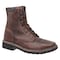 Justin Original Workboots Men's 8-Inch Work Boot, 9 D, Steel Toe, 8 in H, Brown, WK682 SE682 - alternate 1