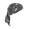 Ergodyne Dew Rag, Black/White, 1 min. Soaking Time 6615 - alternate 1
